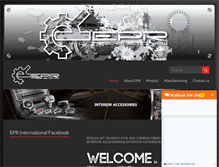 Tablet Screenshot of epr-int.com